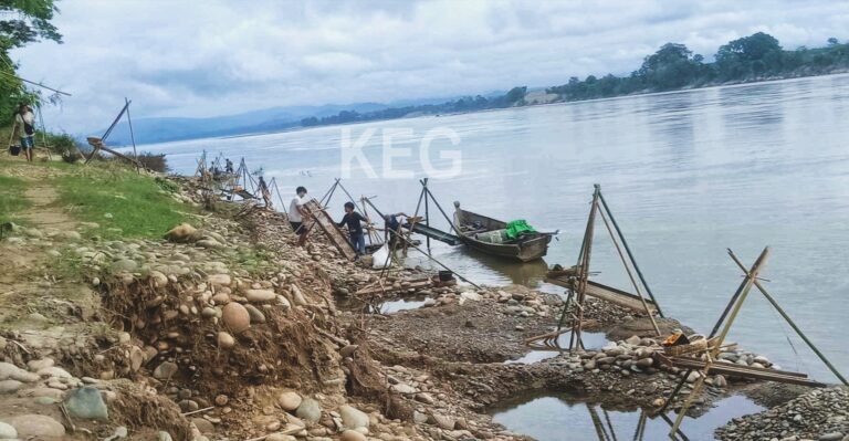 A Larger Number of Children Under the Age of 18 are Working in Gold Mining Areas Along the Banks of the Irrawaddy River