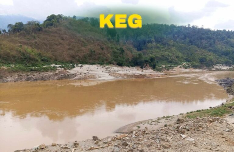 မလိခမြစ် သဘာဝပျက်စီးမှု ရွှေဗရမ်းဗတာ တူးဖော်မှုကြောင့်